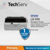 TechServ Epson LX-310 / LX310 / LX 310 Dot Matrix Printer