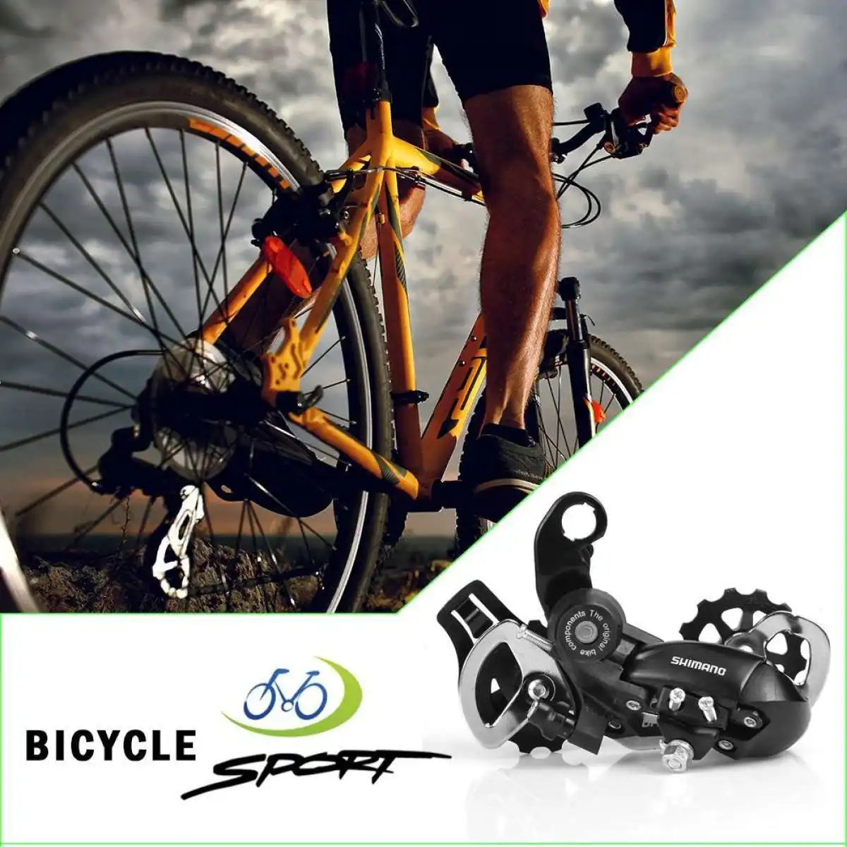 8 speed mountain bike derailleur