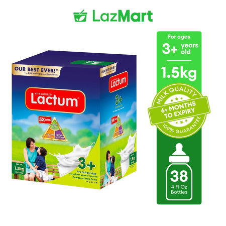 Lactum 3+ Powdered Milk Drink for Kids 1.5kg