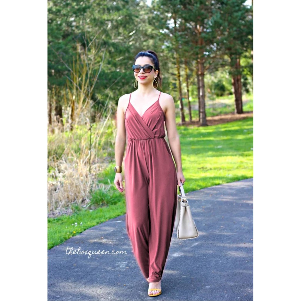 Cotton hot sale spandex jumpsuit