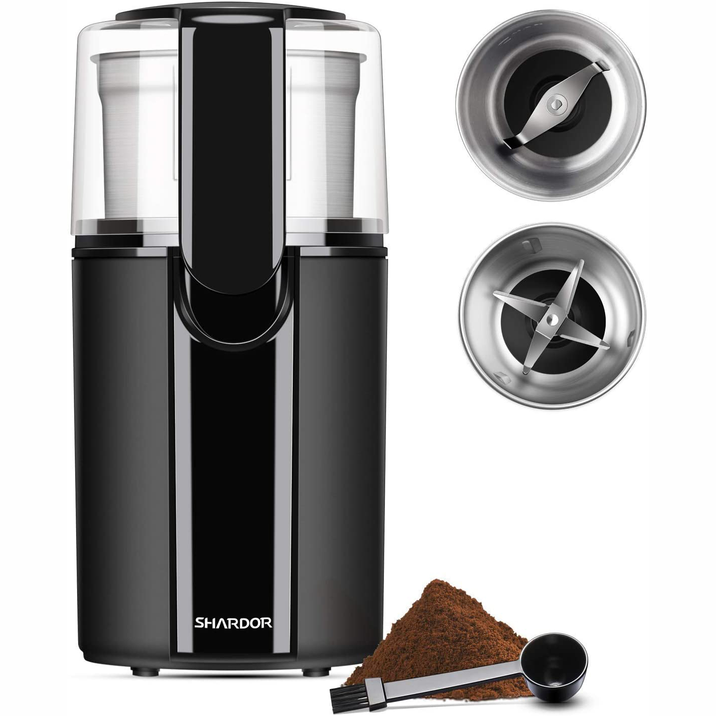 SHARDOR Electric Burr Coffee Grinder 2.0, Adjustable Burr Mill with 16  Precis