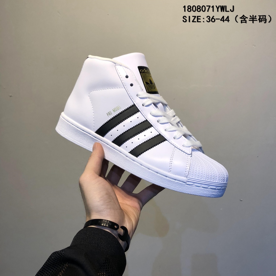 Ready Stock Adidas Superstar Casual Shoes for Men and Women Pro Model  Fashionable High-top Sneakers Running Shoes