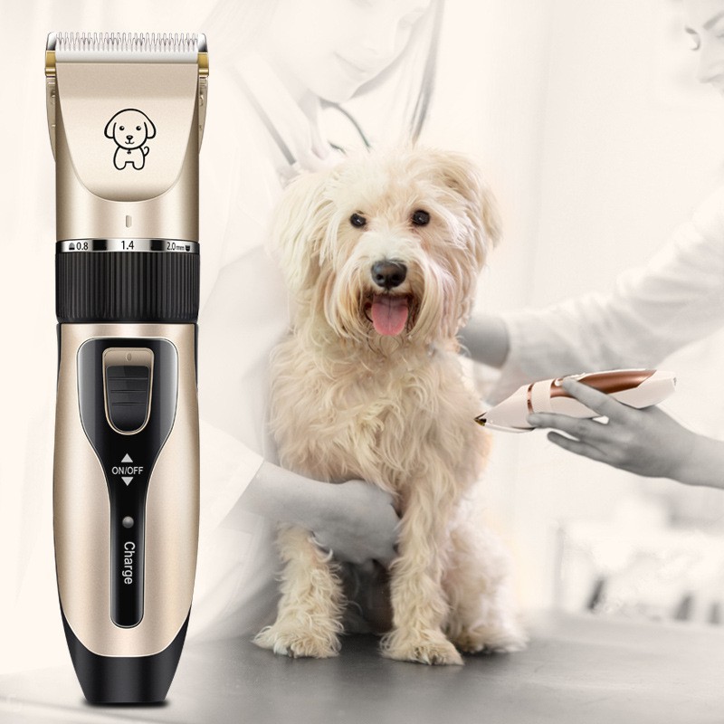 Professional Rechargeable Pet Cat Dog Hair Razor Trimmer Grooming Kit  Electrical Clipper Shaver Set Pet Low-noise Electrical Shaver Set | Lazada  PH