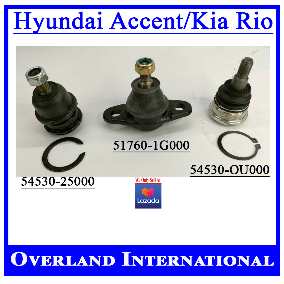 Ball Jont Set For 2006-2011 Hyunda Accent Ka Ro Ro5 Front Lower | eBay
