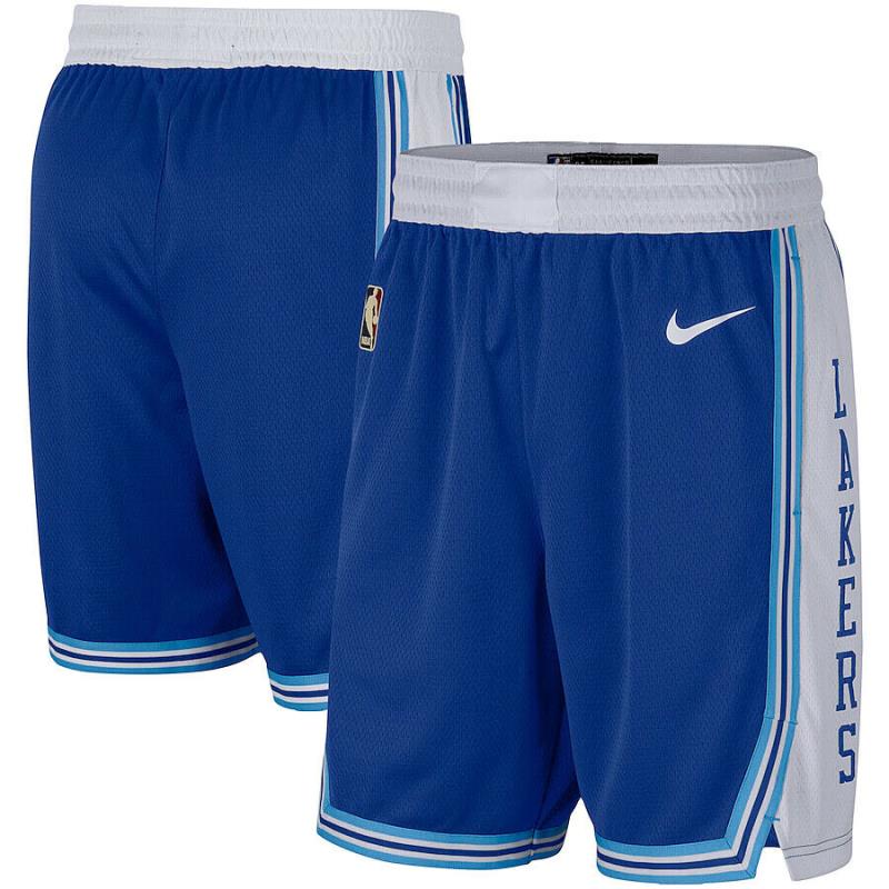 laker blue shorts