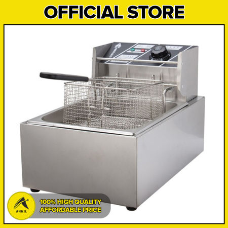 Annil Electric Deep Fryer Stainless Steel Frying Machine