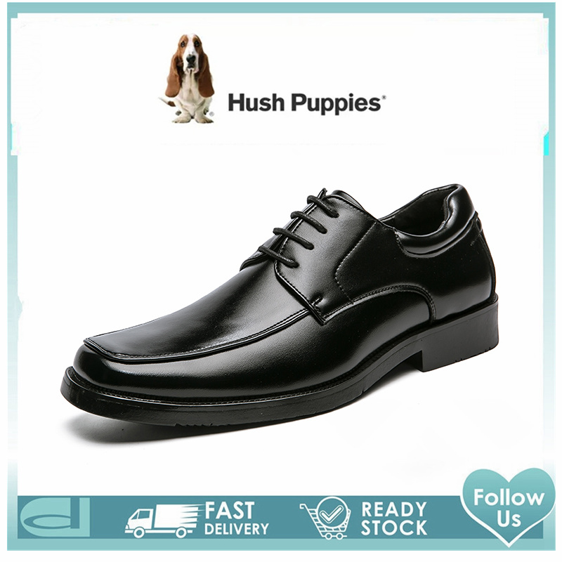 Hush puppies sale formal black shoes