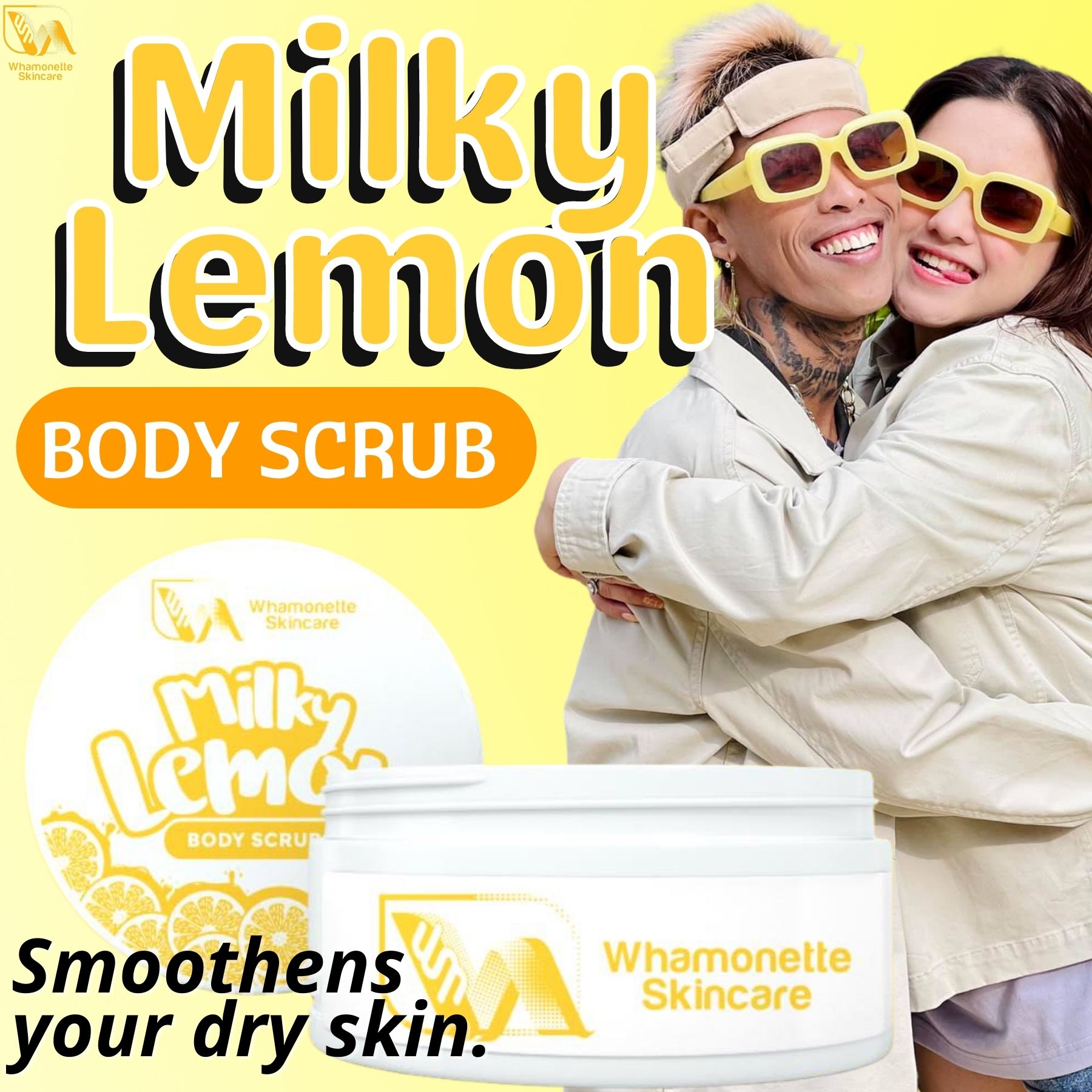 Whamonette Milky Lemon Body Scrub x