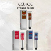 Eelhoe Brown Red Blue Hair Cream - 100ml Color Treatment