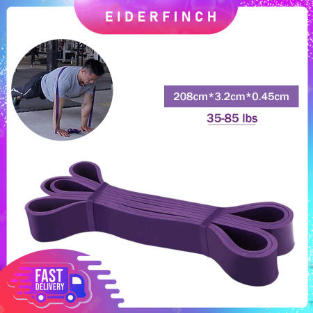 Eiderfinch Latex Fitness Resistance Loop Band 35-85lbs