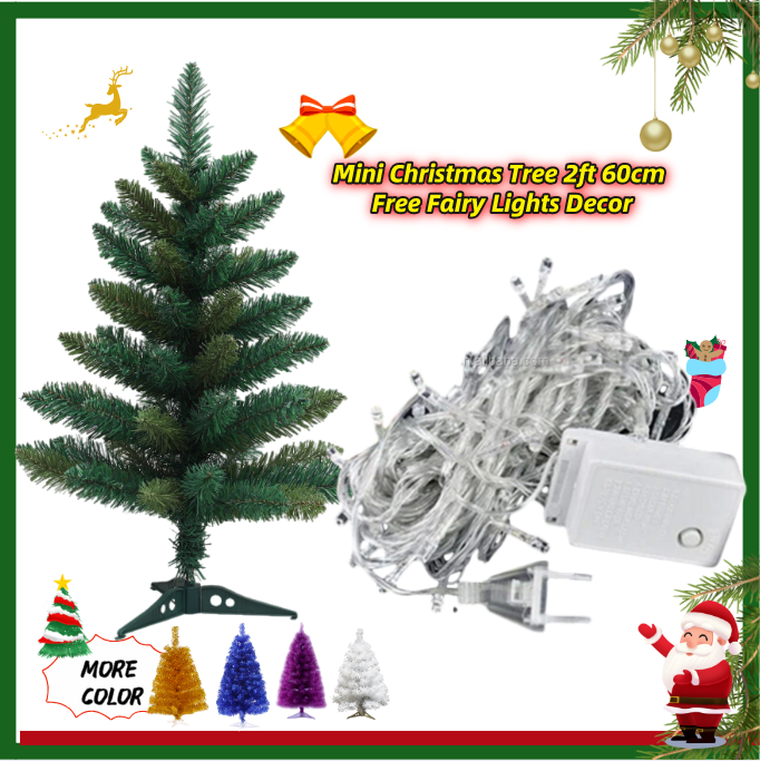Product photo of HISENPARK 2 ft (60 cm) Mini Christmas Tree from its Lazada listing