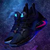 PG2 Paul George Basketball Shoes with led light in logo with box and paper-bag for man woman sneakers