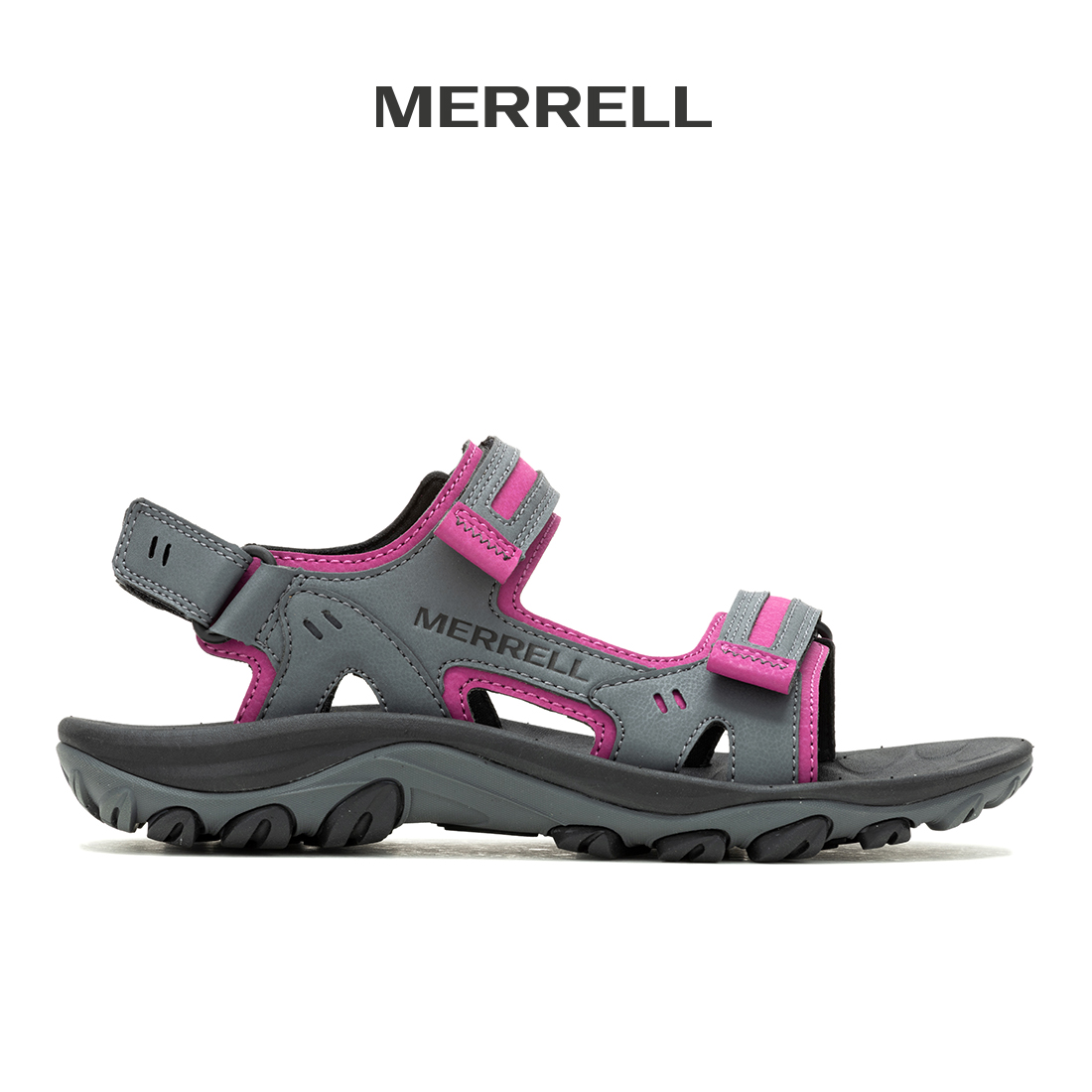 Discount on Merrell  shoes - SKU: Huntington Sport Convert -Rock Womens Sandals Water