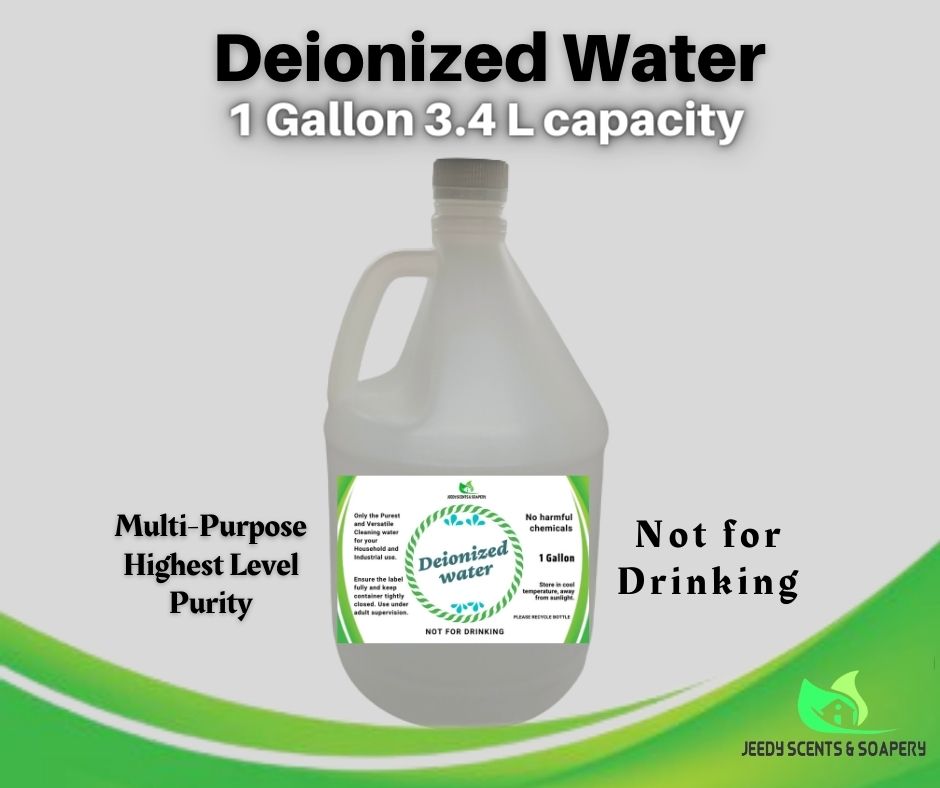 Deionized Water, 1 LITER