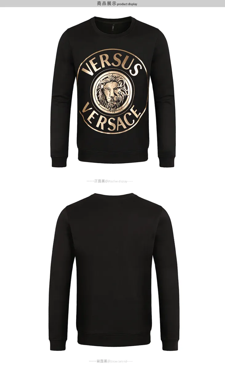 versace lion sweatshirt