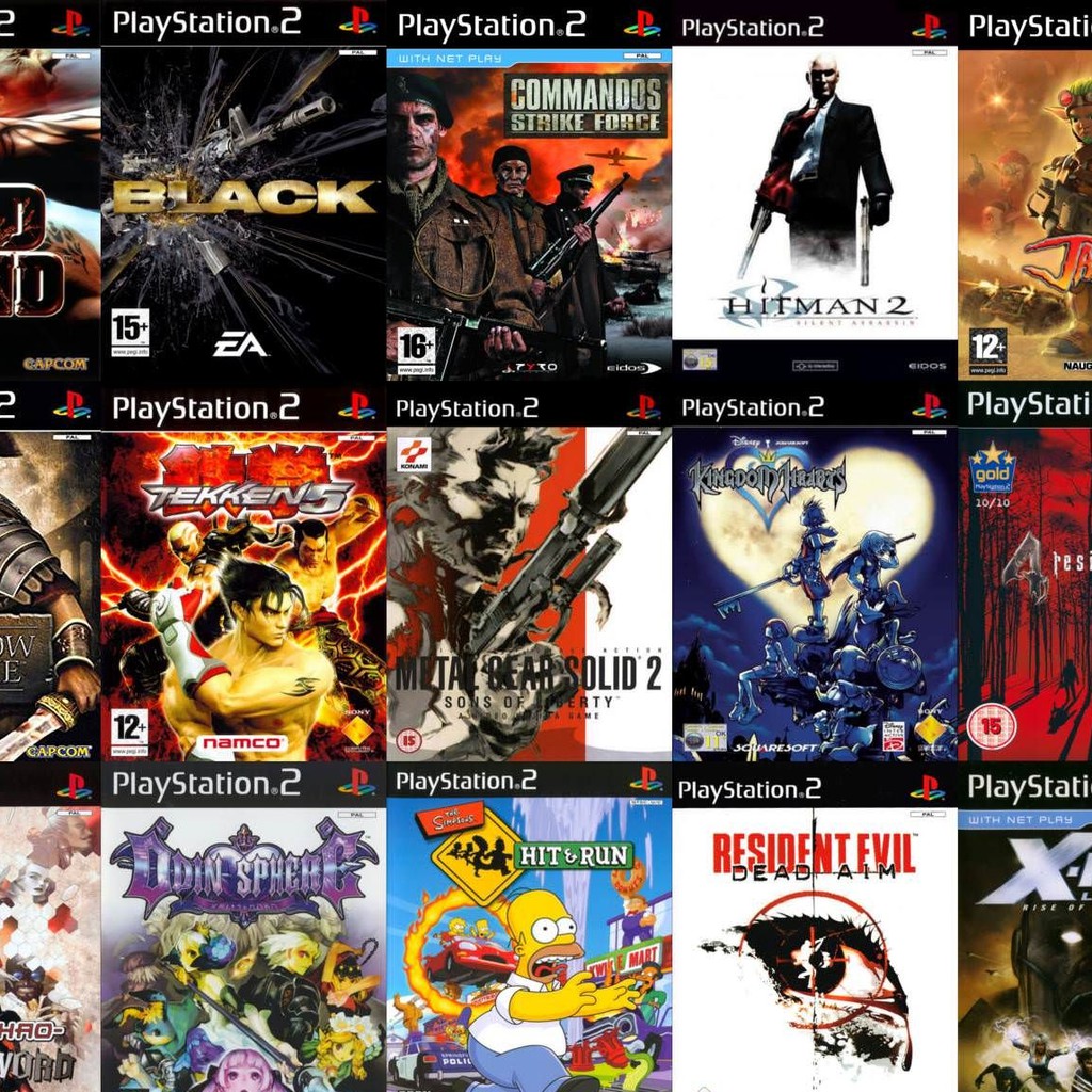 Ps2 Games Ps2 Cd Games Ps2 Burn Cd Games Ps2 Games Playstation 2 Games Ps2 Cd Burn Lazada Ph
