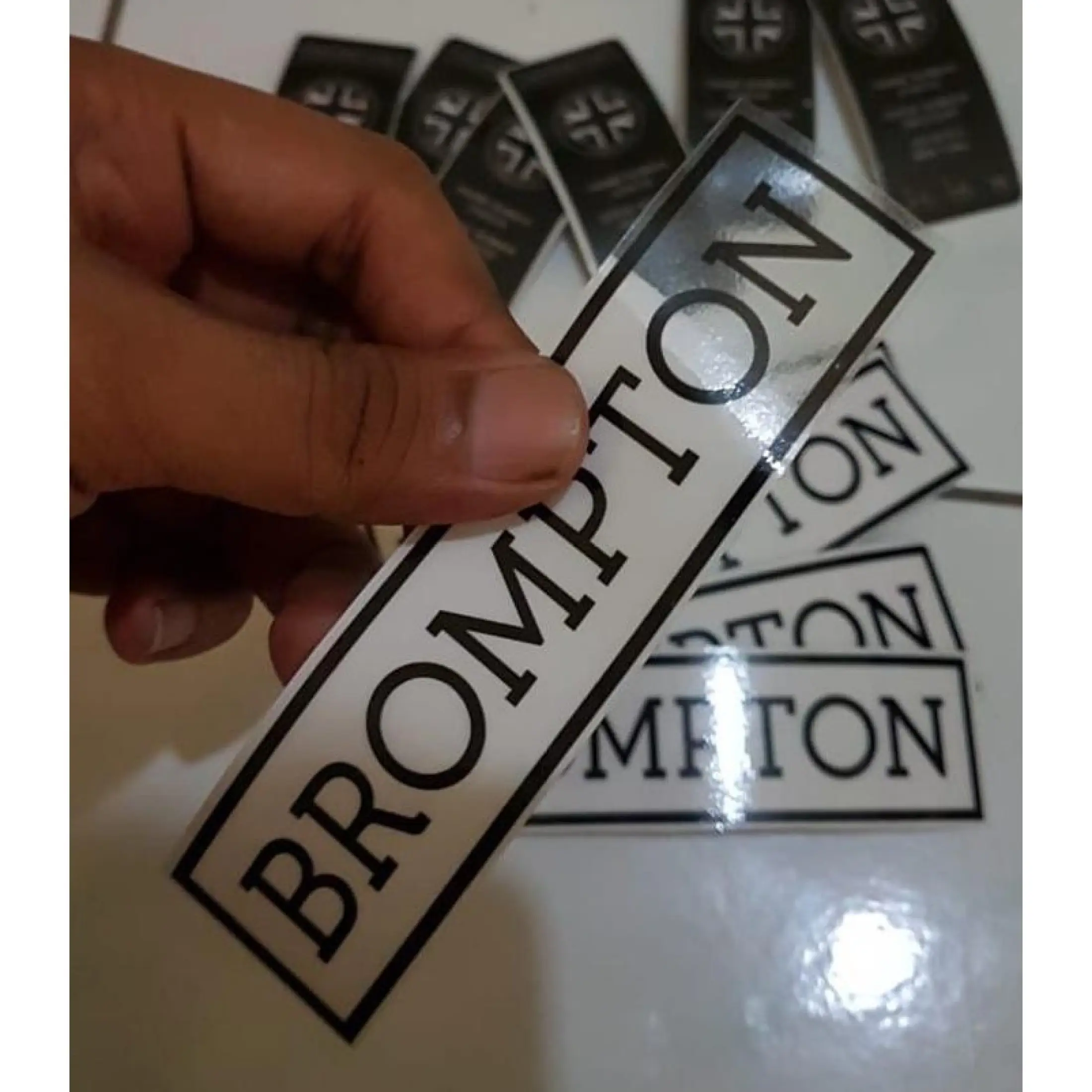 brompton stickers