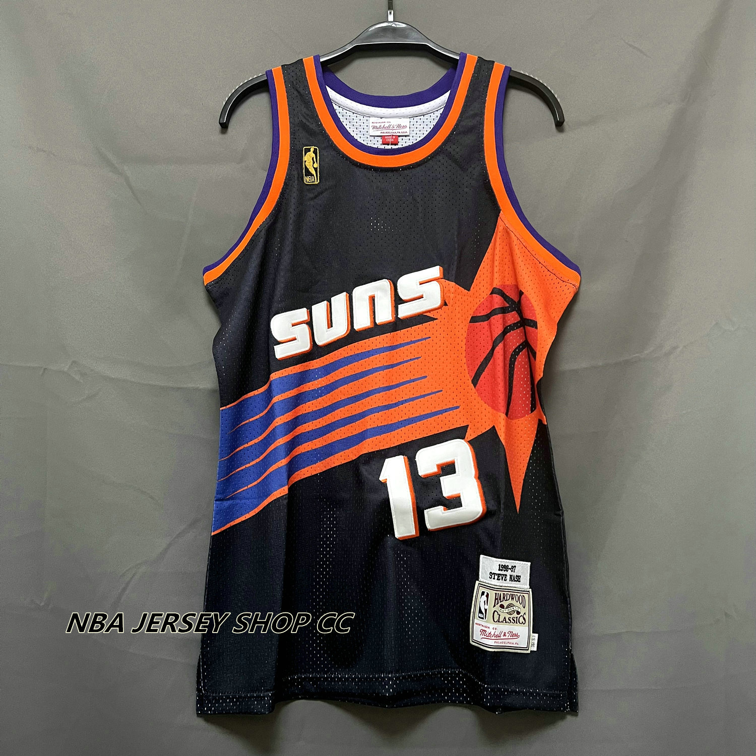 Charles Barkley Mitchell & Ness Phoenix Suns 1992-93 Black Jersey