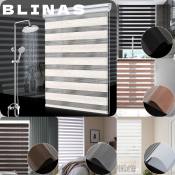 Korean Double Layer Roller Blinds for Privacy and Decoration