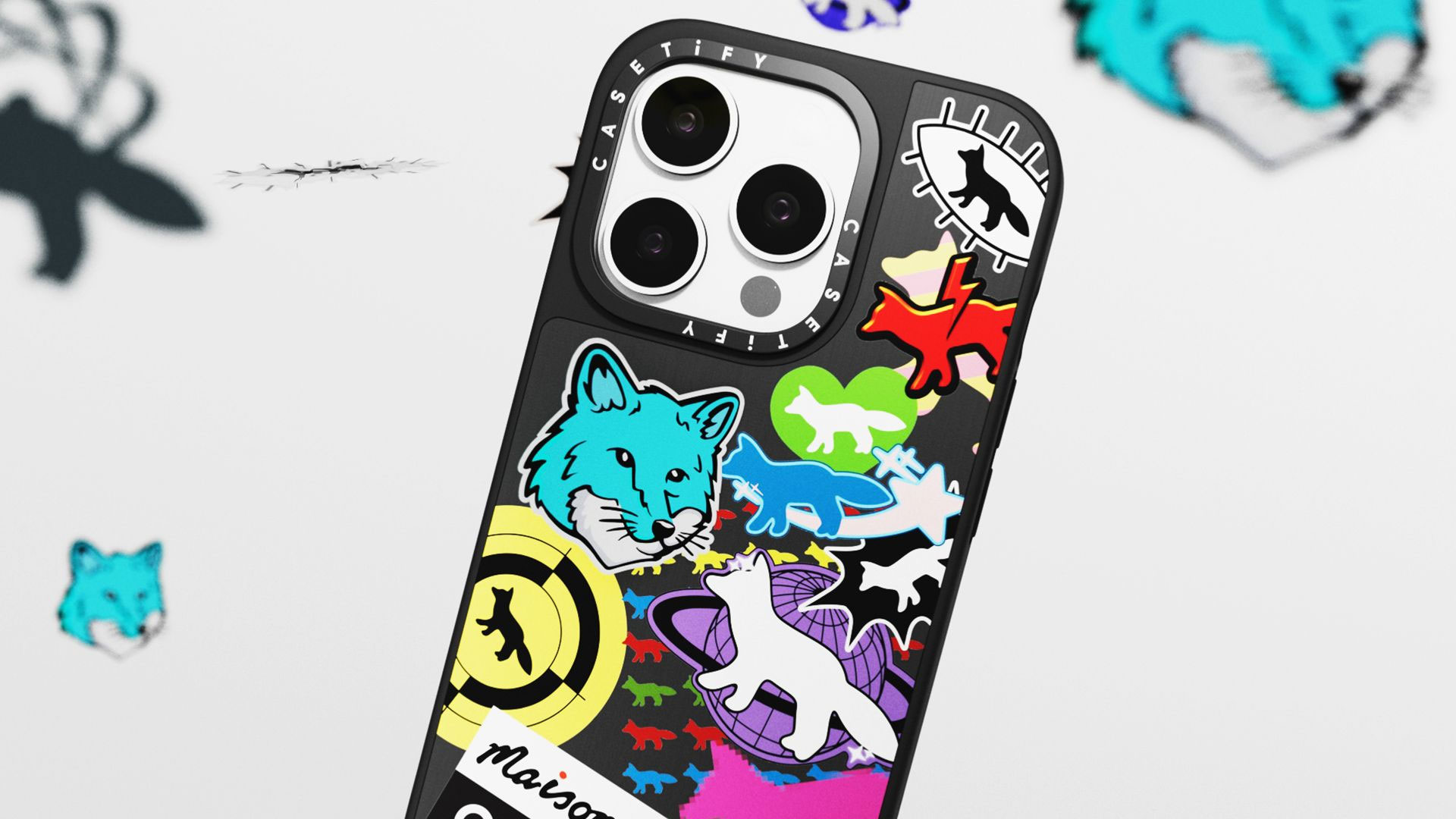 casetify × maisonkitsune iPhone13pro MAISON KITSUNE x CASETIFY SPRINKLES MAGSAFE IMPACT IPHONE