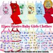Cute and Affordable Baby Girl Terno Set - 