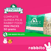 MOMI Rabbit & Guinea Pig Food Trial Packs - 50g