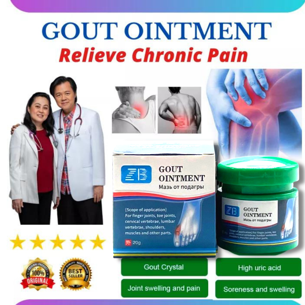 Lazada Philippines - Original Gout Ointment Hand Foot Thumb Arthritis Massage Cream Finger Joint Knee Ointment  Pain Reliver Ointment Gout Remover Cream Pantanggal ng Gout Uric Acid Gout Oitment Cream