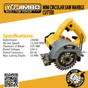 Yojimbo Marble cutter / Mini Circular Saw