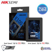 HikSemi CITY E100 256GB SSD with 3D Stacking Technology