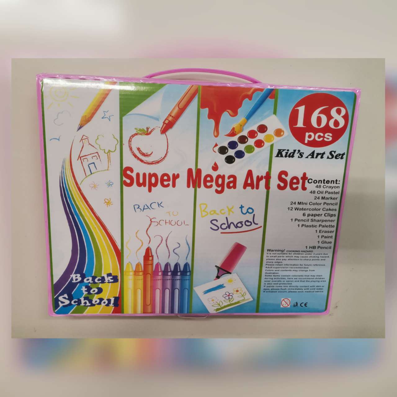 Back to School - Product details of 168 Pcs Super Mega Art