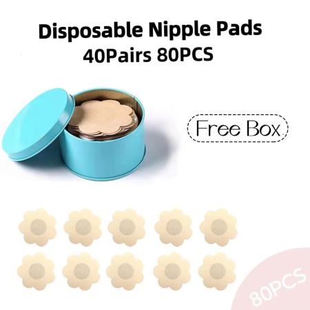 Disposable Nipple Stickers - Breathable, Invisible, Non-woven Bra Covers