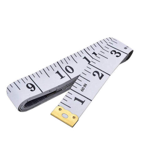 1.5m/60Inches Scale Soft Tape Measure Flexible Ruler Weight Loss Body Sewing Tailor Cloth Ruler