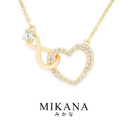 Mikana 18k Gold Plated Perfect Pendant Necklace Accessories For Women fashion korean free shipping sale japanese jewelry gift box