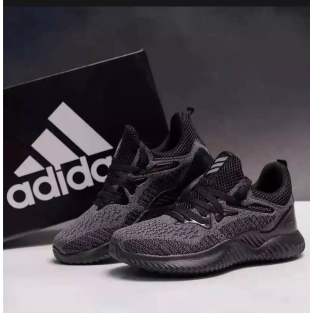 Shop Adidas Alphabounce All Black with 
