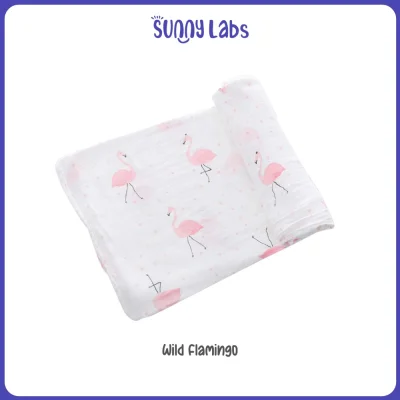 Sunny Labs So Snuggly™ Muslin Swaddle - 70% Bamboo + 30% Cotton (Baby Swaddle Receiving Blanket) (14)