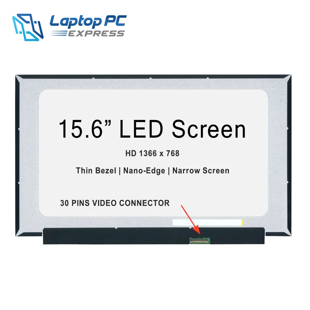 Écran LCD 15.6" 1366x768 LED 30 Pins Pour Acer Aspire N18Q13 – Neuf Avec Garantie 1 An