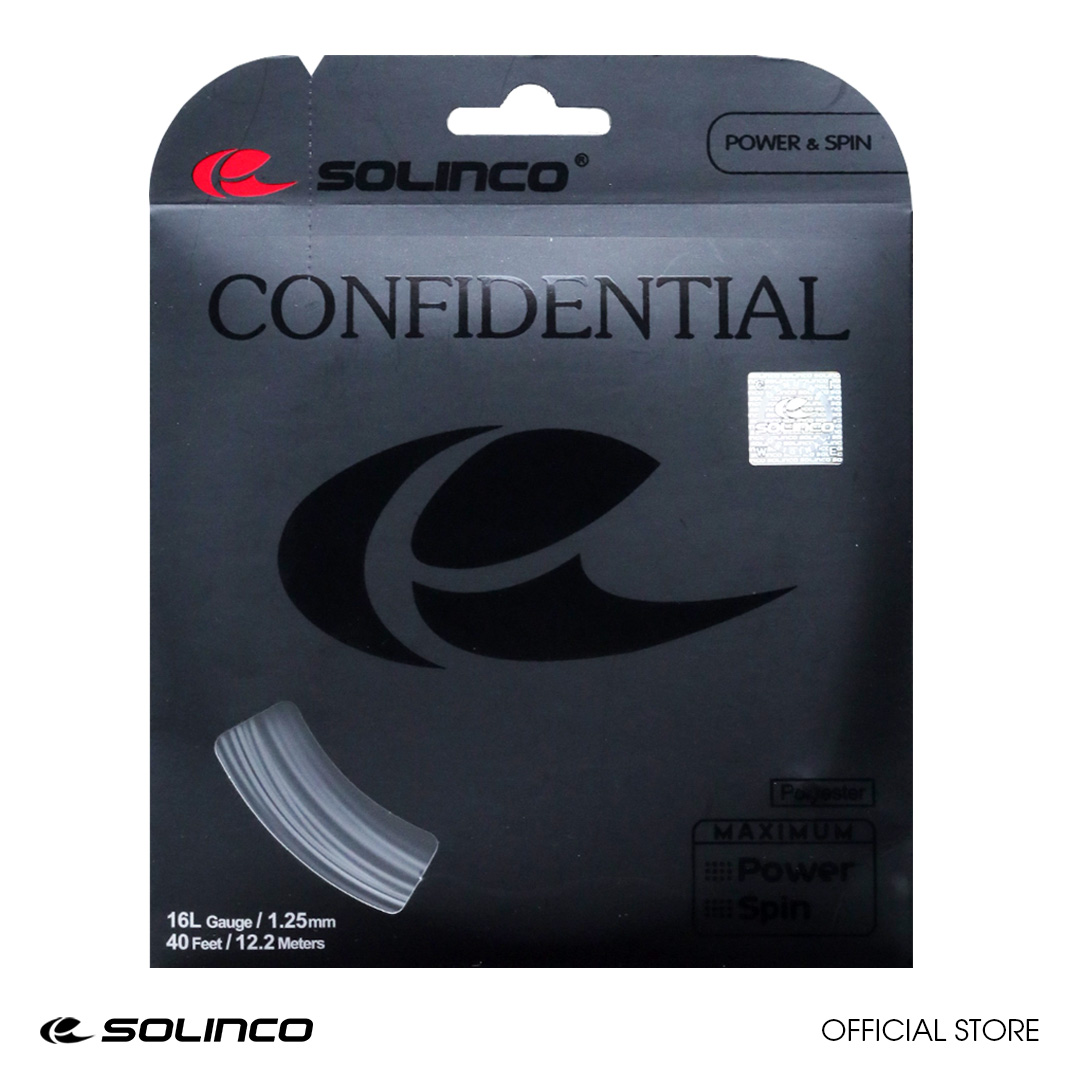 Solinco Tennis String Confidential Set