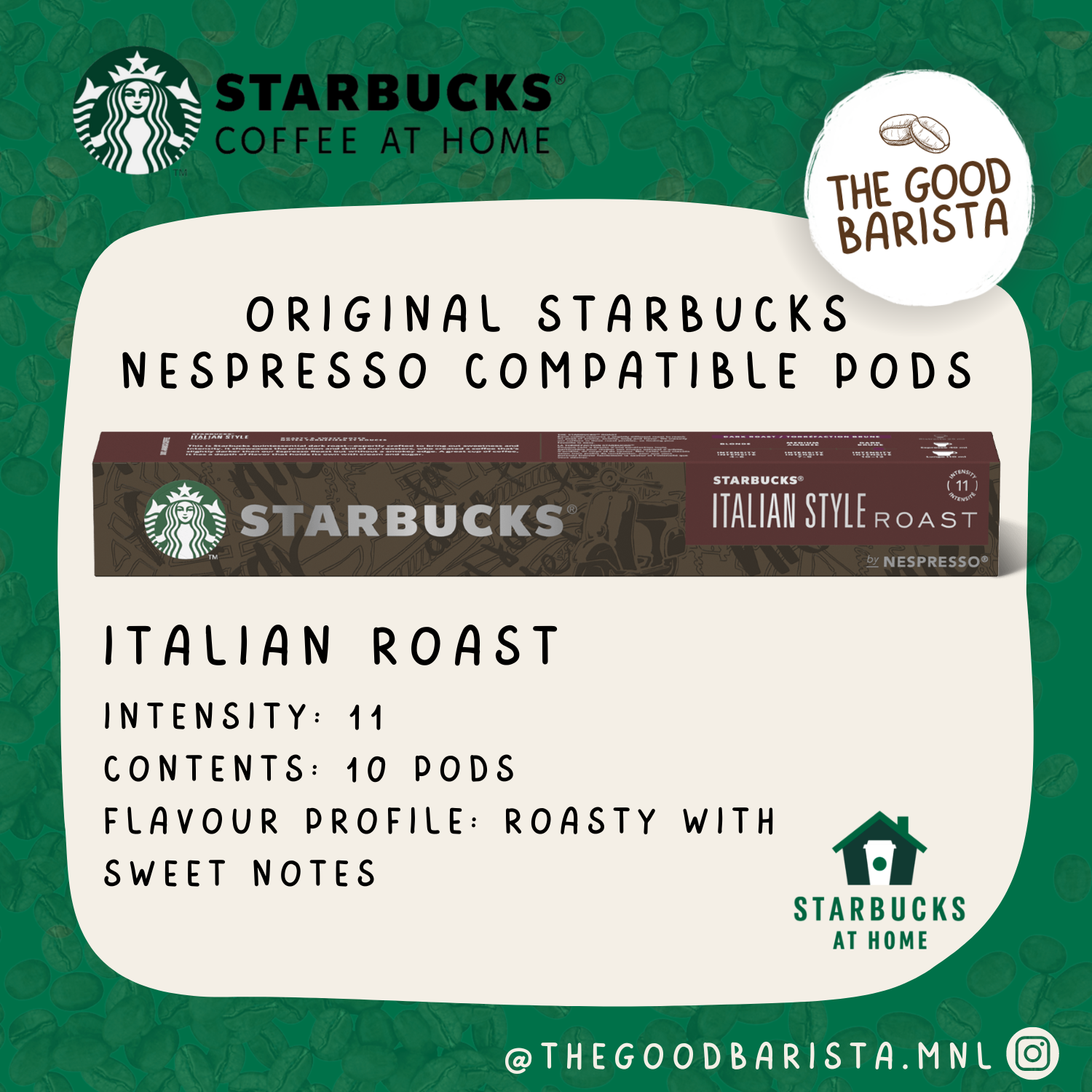 Starbucks® Italian Style By Nespresso®