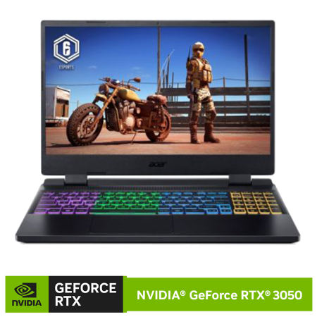 ACER NITRO 5 Gaming Laptop with GeForce RTX 3050
