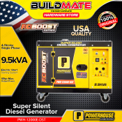 BUILDMATE 9.5kVA Super Silent Diesel Generator - PH-PWH-12000E-DST