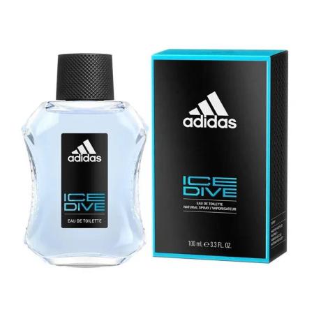 Adidas Ice Dive Men's Eau De Toilette Spray, 3.4 oz