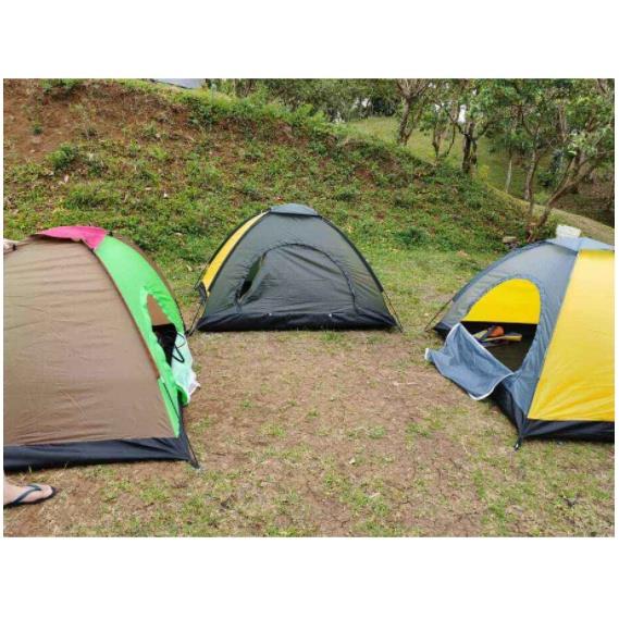 Camping Backpack Tent/ Lightweight 2/4 /6/ 8 person Camp Backpack Tent With  Bag kkt For camping YYF