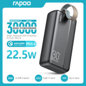Rapoo WB30M Pro 30000mAh Fast Charging Power Bank