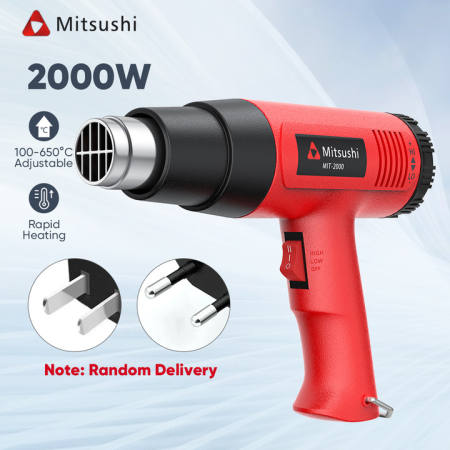 Mitsushi 2000W Electric Hot Air Blower Heat Gun