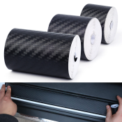 Fast Shipping 5D Carbon Fiber Car Door Protector Sticker