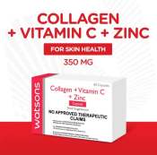 Watsons Collagen + Vitamin C + Zinc Capsule