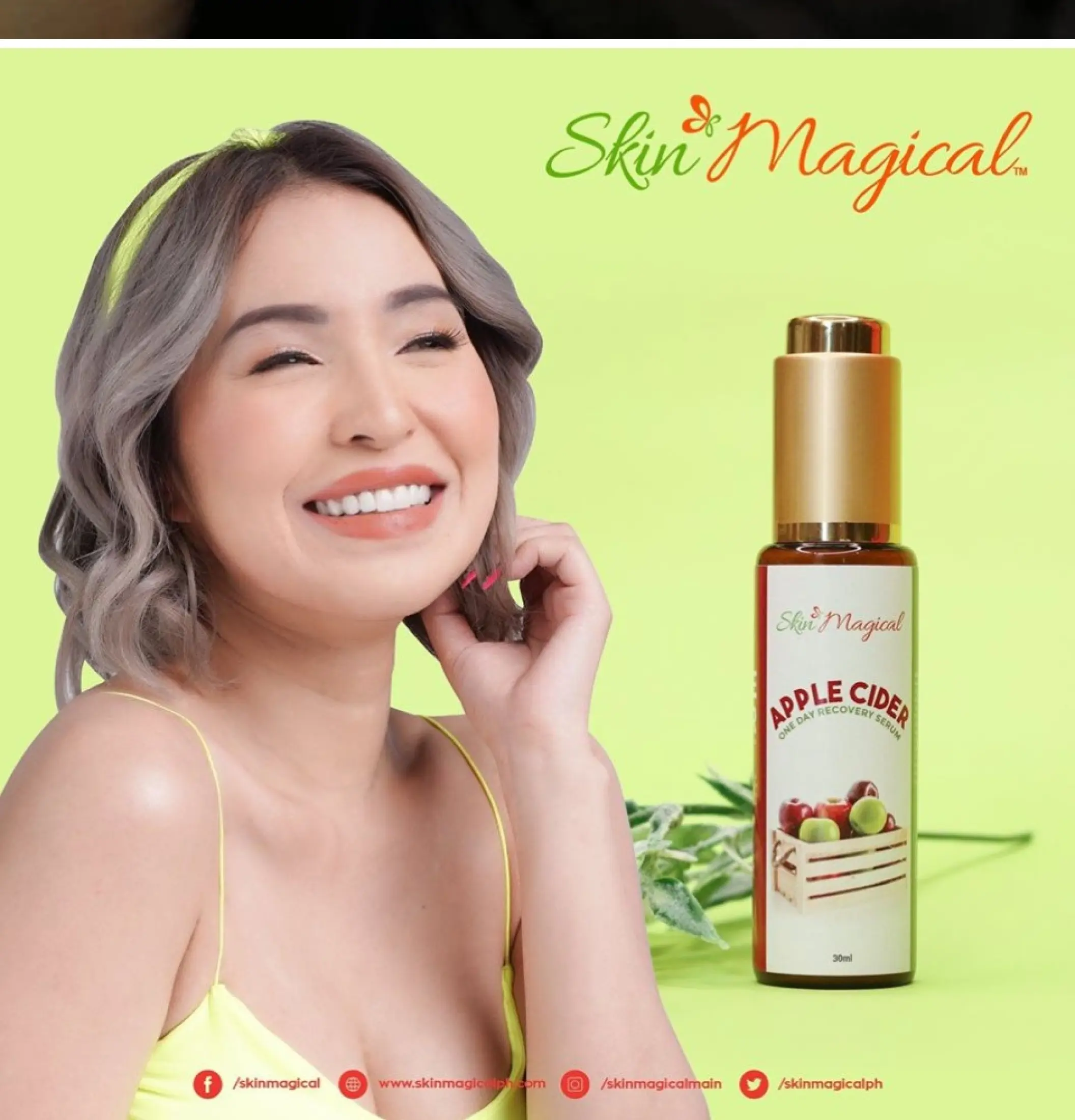 apple serum for face