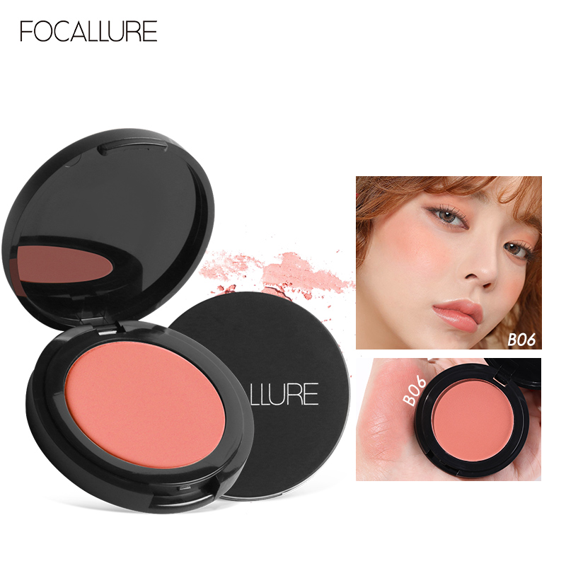 Discount on Focallure  shoes - SKU: FOCALLURE 11 Colors Optional Face Mineral Pigment Blush Powder [Multi use, Blush on, Eye Shadow, Lon