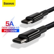 Baseus 100W USB C to Type C Cable - Fast Charging