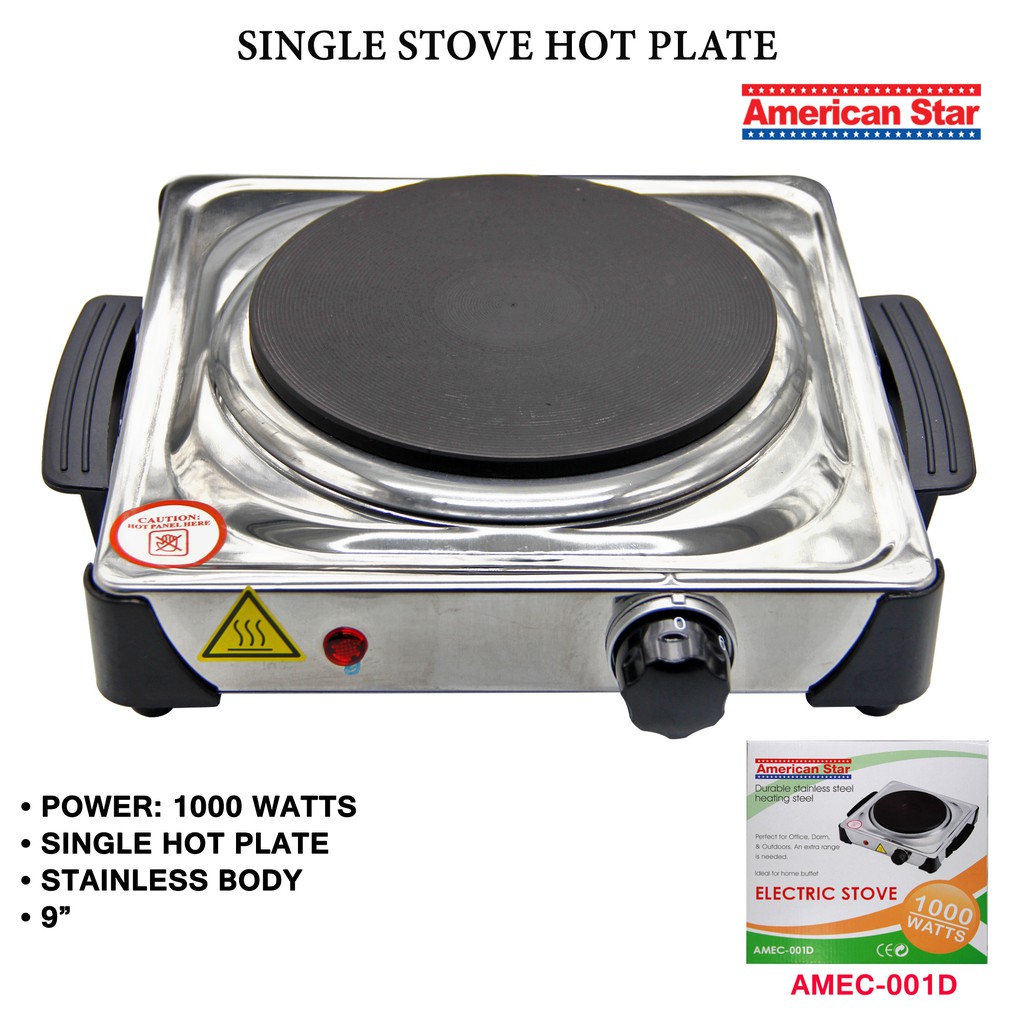 american home electric stove how to use